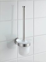 WENKO WC-Garnitur Bosio weiß, matt Metall, 1 St.