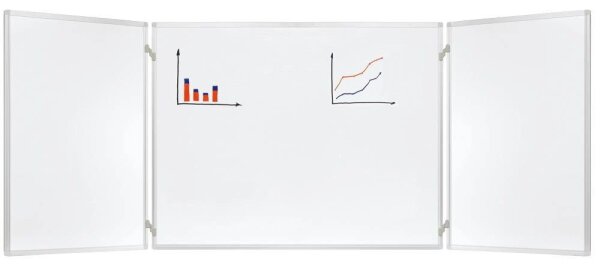 FRANKEN Klapptafel 120,0 x 90,0 cm weiß