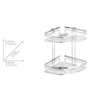 WENKO Premium Duschregal Edelstahl