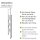 WENKO Klapptritt silber 3 Stufen, H: 119,0 cm