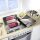 WENKO Herdabdeckplatten Macarons bunt, 2 St.