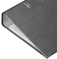 dots Ordner schwarz marmoriert Karton 8,0 cm DIN A4, 1 St.
