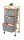 WENKO Etagenwagen Bahari grau 44,0 x 34,0 x 96,0 cm