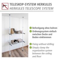 WENKO Herkules Fachboden weiß 73,0 x 42,5 cm, 1 St.