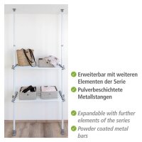 WENKO Herkules Fachboden weiß 73,0 x 42,5 cm, 1 St.