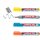 edding 385 Flipchart-Marker farbsortiert 1,0 - 5,0 mm, 4 St.
