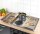 WENKO Herdabdeckplatten Bistro braun, 2 St.