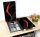 WENKO Herdabdeckplatten Hot Peperoni schwarz, 2 St.