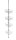 WENKO Teleskop-Duschregal Domaso silber 25,0 x 20,0 x 65,0 - 275,0 cm