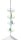 WENKO Teleskop-Duschregal Domaso silber 25,0 x 20,0 x 65,0 - 275,0 cm