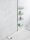 WENKO Teleskop-Duschregal Domaso silber 25,0 x 20,0 x 65,0 - 275,0 cm