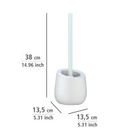 WENKO WC-Garnitur Badi weiß Stein, 1 St.