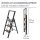 WENKO Klapptritt schwarz 3 Stufen, H: 119,0 cm