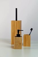 WENKO WC-Garnitur Padua braun Holz, 1 St.