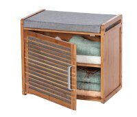 WENKO Schuhschrank Bahari, 62218100 braun, grau 2...