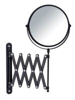 WENKO Wand-Kosmetikspiegel Exclusiv schwarz