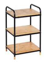 WENKO Beistellregal Loft braun, schwarz 42,0 x 33,5 x...