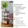 WENKO Beistellregal Loft braun, schwarz 42,0 x 33,5 x 94,5 cm, 1 St.