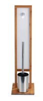WENKO WC-Garnitur Rivalta braun, weiß Holz, 1 St.