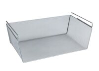 WENKO Einhängekorb L silber 49,0 x 28,0 x 18,0 cm