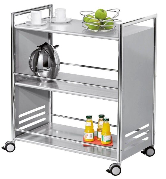 Kerkmann Servierwagen silber 70,0 x 40,0 x 84,0 cm