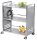 Kerkmann Servierwagen silber 70,0 x 40,0 x 84,0 cm