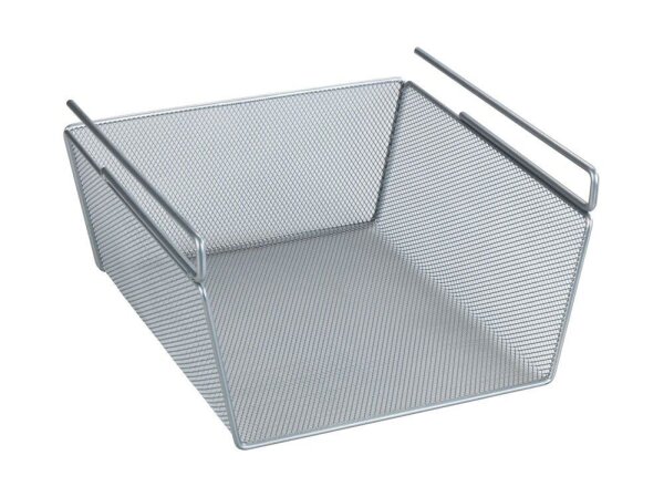 WENKO Einhängekorb M silber 28,0 x 27,5 x 15,0 cm