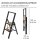 WENKO Klapptritt schwarz 2 Stufen, H: 94,0 cm