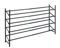 WENKO Teleskop-Schuhregal Hero schwarz 62,0 - 115,0 x 26,0 x 68,0 cm, 1 St.