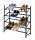 WENKO Teleskop-Schuhregal Hero schwarz 62,0 - 115,0 x 26,0 x 68,0 cm, 1 St.