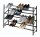 WENKO Teleskop-Schuhregal Hero schwarz 62,0 - 115,0 x 26,0 x 68,0 cm, 1 St.