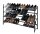 WENKO Teleskop-Schuhregal Hero schwarz 62,0 - 115,0 x 26,0 x 68,0 cm, 1 St.