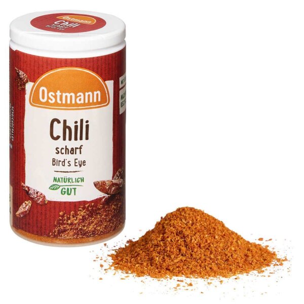 Ostmann  Chili Bird´s Eye Gewürz, 35,0 g
