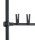 WENKO Teleskop-Schuhregal Herkules Shoes schwarz 94,0 x 9,0 x 165,0 - 300,0 cm, 1 St.
