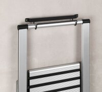 WENKO Klapptritt silber 3 Stufen, H: 119,0 cm
