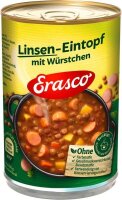 Erasco Linsen-Eintopf mit Würstchen 400,0 g, 1 St.