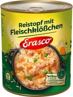 Erasco Reistopf mit Fleischklößchen 800,0 g, 1...