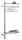 Kerkmann Wandgarderobe Garderobenelement arte 33686181 silber Metall 80,0 x 190,0 cm, 1 St.