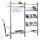 Kerkmann Wandgarderobe Garderobenelement arte 33686181 silber Metall 80,0 x 190,0 cm, 1 St.