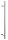 Kerkmann Abschlusselement arte Abschlussrahmen silber 5,0 x 40,0 x 190,0 cm