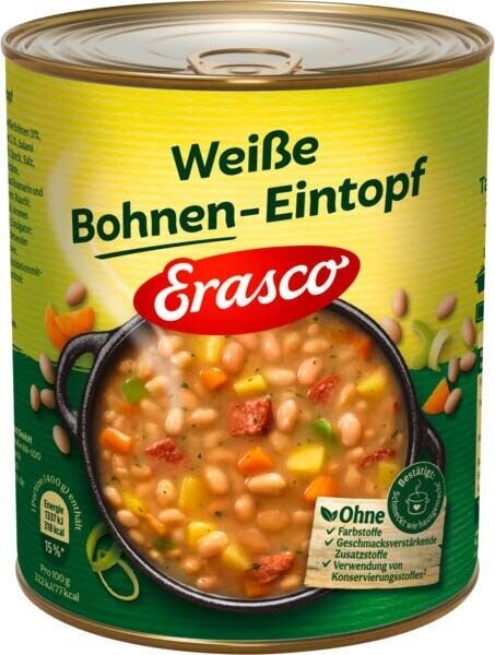 Erasco Weiße Bohnen-Eintopf 800,0 g, 1 St.