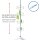 WENKO Teleskop-Duschregal Dolcedo silber 31,0 x 23,0 x 65,0 - 275,0 cm