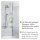 WENKO Teleskop-Duschregal Dolcedo silber 31,0 x 23,0 x 65,0 - 275,0 cm