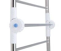 WENKO Wäscheständer für Badewanne Profi silber  ( 3772020100 )