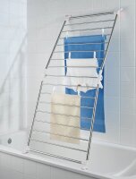 WENKO Wäscheständer für Badewanne Profi silber  ( 3772020100 )
