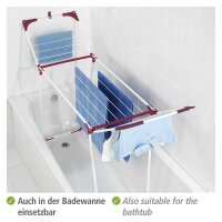 WENKO Wäscheständer Summer Dry weiß, rosa  ( 3774021100 )