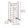 WENKO Teleskop-Schuhregal Giant grau 67,0 - 116,0 x 43,0 x 125,5 cm, 1 St.