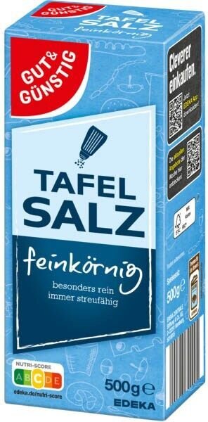 GUT&GÜNSTIG  TAFELSALZ Salz, 500,0 g