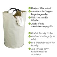 WENKO Wäschekorb Jumbo beige, 1 St.