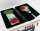 WENKO Herdabdeckplatten Caprese schwarz, 2 St.